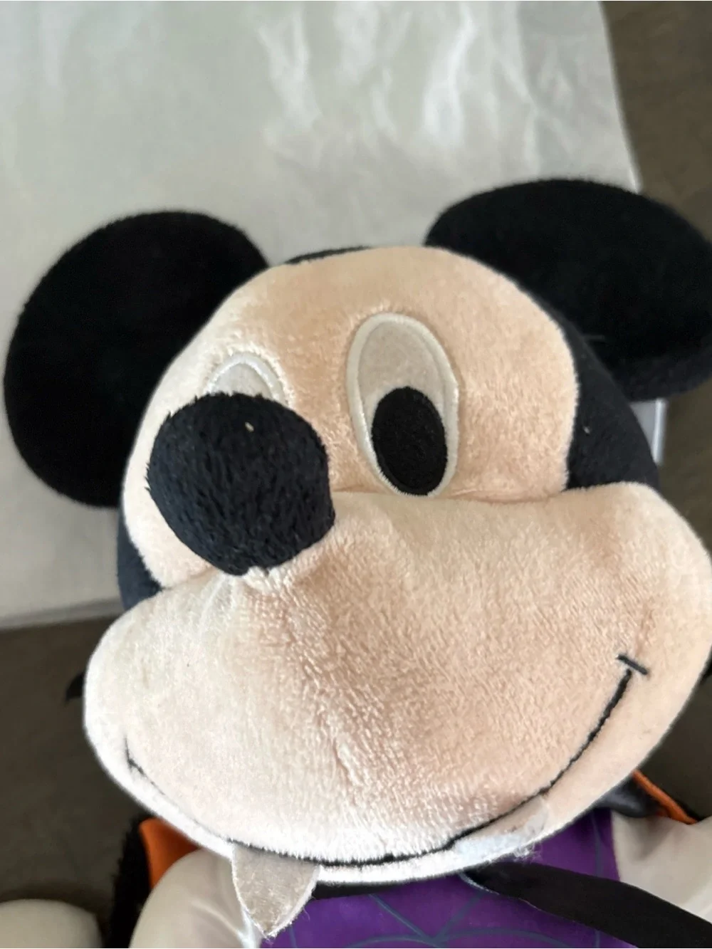 Mickey & Minnie Mouse Halloween Plush | Vampire Mickey & Witch Minnie | 18 inch
